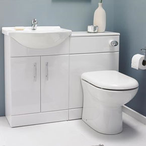 Semi Recessed Toilet Basin